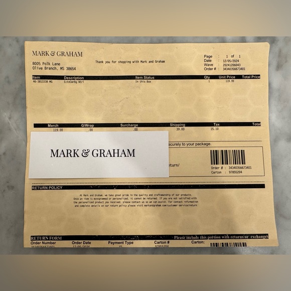 Mark and Graham Crossbody Camera Bag - Picture 6 of 6